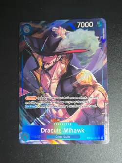 Dracule Mihawk (Parallel) OP09-048 Super Rare Foil One Piece - Image 1