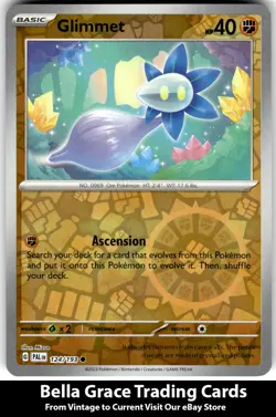 Glimmet #124/193 SV02: Paldea Evolved Pokemon Common Reverse Holo - Image 1