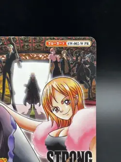 Nami SW-002-W PR OnePy Berry Match Japanese One Piece Heavily Played - Image 3