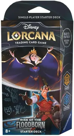 Disney Lorcana TCG - Rise of the Floodborn S02 - STARTER DECK [Amber & Sapphire] - Image 1