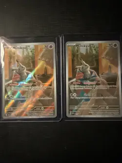 Mimikyu 075 Sv: Scarlet & Violet Promo Cards Holo x2 - Image 1