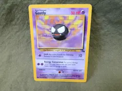 Pokemon Trading Card: Gastly 33/62 - Image 1