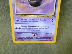 Pokemon Trading Card: Gastly 33/62 - Image 3
