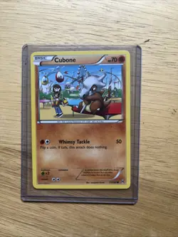 Pokemon TCG Card 2015 Breakthrough - Cubone 77/162 NM - Image 1