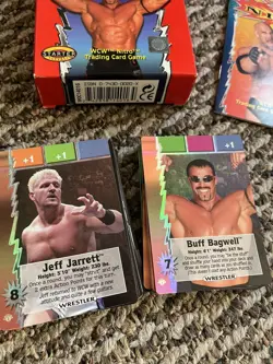 2000 WCW NITRO WRESTLING TWO PLAYER STARTER SET TRADING CARD GAME NEW Bagwell - Image 2