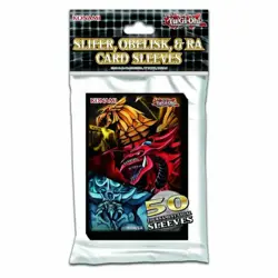 Yu-Gi-Oh! Slifer Obelisk & Ra Card Sleeves Karten-Hullen 50 Stuck NEU - Image 1