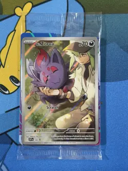N's Zorua 189 Sv: Scarlet & Violet Promo Cards Holo SEALED - Image 1