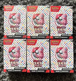 Pokemon TCG 151 Scarlet and Violet Booster Bundle Trading Cards Set - 6 Packs 820650853210 - Image 1