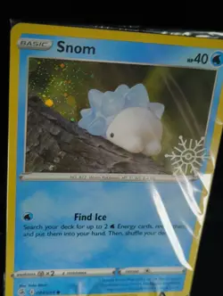 Pokemon TCG Snom Stamped Sealed Holiday Calendar Promo Card 084/264 - Image 2