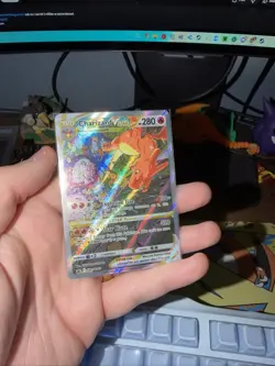 Pokemon TCG Charizard VSTAR SWSH262 Sword & Shield Promo Card Holo NM Condition - Image 1
