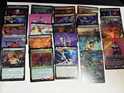 Marvel Super-Heroes MTG lot of 24 cards Near Mint - Image 1