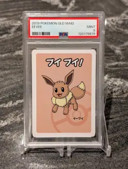 Eevee PSA 9 Old Maid Deck Japanese 2019 Pokemon - Image 1