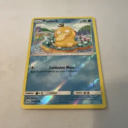 Pokemon TCG Psyduck 28/149 SM Base Set Reverse Holo Common 70HP Card 2017 - Image 2