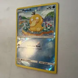 Pokemon TCG Psyduck 28/149 SM Base Set Reverse Holo Common 70HP Card 2017 - Image 3