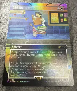 Idyllic Tutor - Fallout: Secret Lair Drop Foil 1636 Rainbow Foil MTG Mint / NM - Image 1
