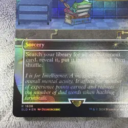 Idyllic Tutor - Fallout: Secret Lair Drop Foil 1636 Rainbow Foil MTG Mint / NM - Image 4