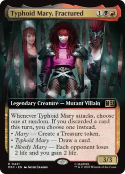 Typhoid Mary, Fractured (Extended Art) MSC LP 421 - Image 1