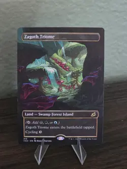 MTG Zagoth Triome (Showcase) Ikoria: Lair of Behemoths Regular - Image 1