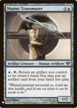 Master Transmuter 31/145 LIST The List Reprints NM - Image 1