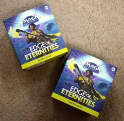 MAGIC THE GATHERING EDGE OF ETERNITIES PRERELEASE KIT LOT OF 2 - Image 1