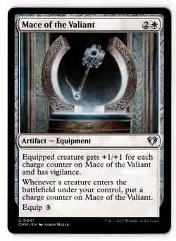 Mace of the Valiant 41 Commander Masters Normal NM - Image 1