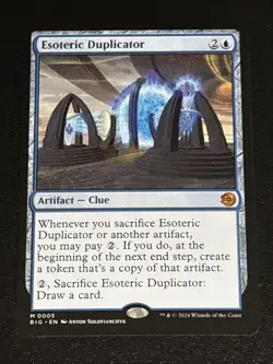 MTG Outlaws of Thunder Junction: The Big Score Esoteric Duplicator 0005 Mythic - Image 1