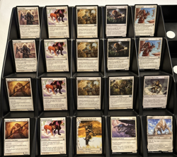 MTG Cat Tribal (Mono White Lifegain) 40-Card Deck Pack | Just Add Lands - Image 1