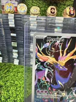 Pokemon TCG Chaos Rising Xerneas 091/086 Secret Rare Full Art Holo IR - NM/MINT - Image 2