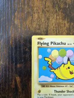 Flying Pikachu #110/108 XY - Evolutions Pokemon Secret Rare Near Mint Non Holo - Image 3