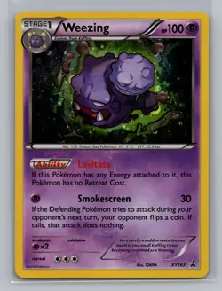 Pokemon XY Promo Weezing Holo - NM #XY163 10819 - Image 1