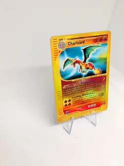 2002 Pokemon Expedition Set Charizard Reverse Holo #6/165 - Image 3