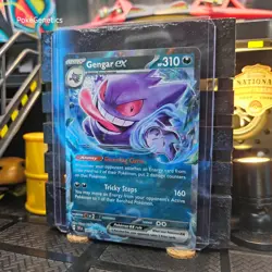 Gengar ex Temporal Forces Double Rare Pokemon TCG 104/162 Scarlet & Violet SV05 - Image 2