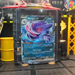 Gengar ex Temporal Forces Double Rare Pokemon TCG 104/162 Scarlet & Violet SV05 - Image 3
