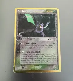 Pokemon TCG Crobat 2/113 EX Deoxys Rare Reverse Holo Stage 2 90 HP ENG - Image 1