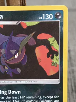 Greninja 117/214 Rare Reverse Holo Unbroken Bonds 2019 Pokemon TCG LP - Image 3