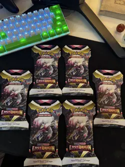 Pokemon TCG: Lost Origins Sleeved Booster Packs X6 Brand New Sealed - Image 1