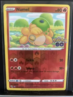 Numel (Peelable Ditto) 013/078 Pokemon GO Reverse Holo English - Image 1