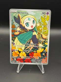 Meloetta 026 Holo Illustration Rare ME: Mega Evolution Promo Pokemon Near Mint - Image 1
