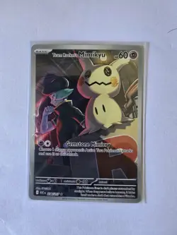 Pokemon TCG Team Rocket's Mimikyu 238/217 Illustration Rare Ascended Heroes - Image 1