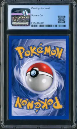 1999 Pokemon Base Set Chansey Square Cut Error Holo Rare #3 CGC 9 - Image 2