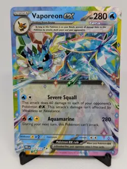 Vaporeon ex 023/131 Pokemon Prismatic Evolutions - Image 1