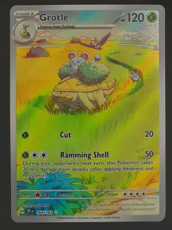 Grotle 164/162 Temporal Forces Illustration Rare Near Mint Pokemon TCG - Image 1