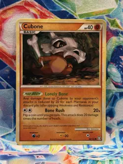 Cubone Triumphant Common 60/102 2010 Pokemon TCG - Image 1