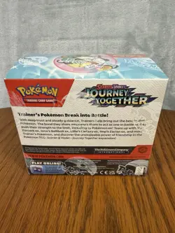 Pokemon TCG SV09 Journey Together Enhanced Booster Box Sealed New - Image 2