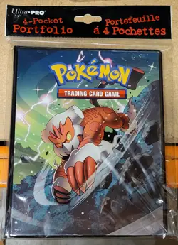 ULTRA PRO POKEMON 4-POCKET BINDER/PORTFOILIO BOUNDARIES CROSSED KELDEO/LANDORUS - Image 1