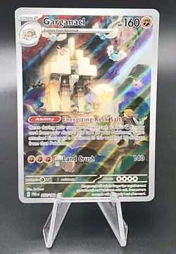 Garganacl 202/182 Illustration Rare IR Scarlet & Violet Paradox Rift Pokemon - Image 1