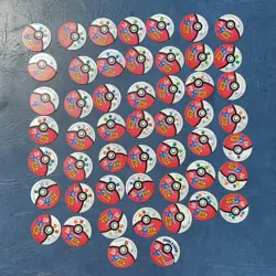 SABRITAS POKEMON Lot of 51 Tazos 1998 NINTENDO Mexico Pog Cup Taps - Image 2