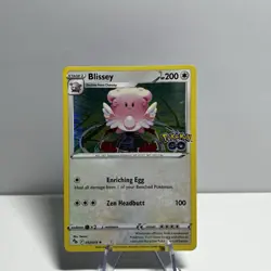 Pokemon TCG Blissey Pokemon GO 052/078 Holo Rare - Image 1