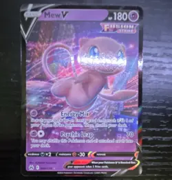 Pokemon TCG Mew V 060/159 Crown Zenith Ultra Rare Holo 180 HP - Image 1