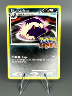 Skuntank 13/16 Rumble Holo Stamped Pokemon TCG 2009 Promo - Great Condition! - Image 2